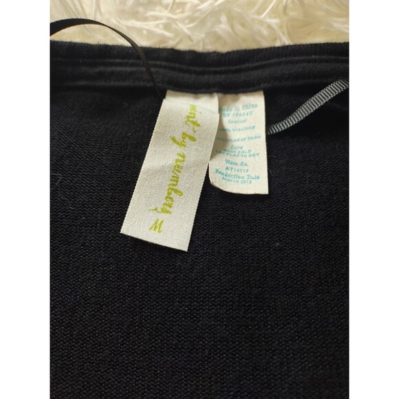 Matilda Jane Paint By Numbers Daybreak Ruffled Cardigan Black Size Med EUC - Picture 3 of 4